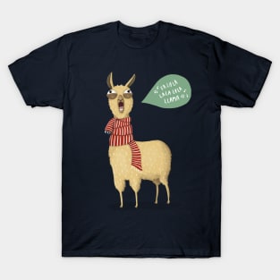 Holiday Llama T-Shirt